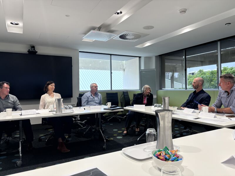 Participants at the QUT housing roundtable